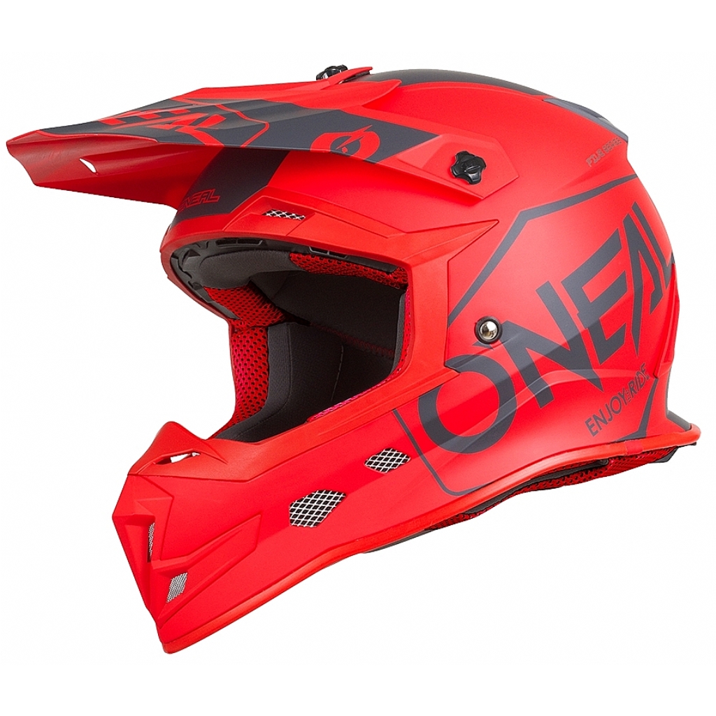 Шлем кроссовый ONEAL 5SERIES Helmet HEXX red