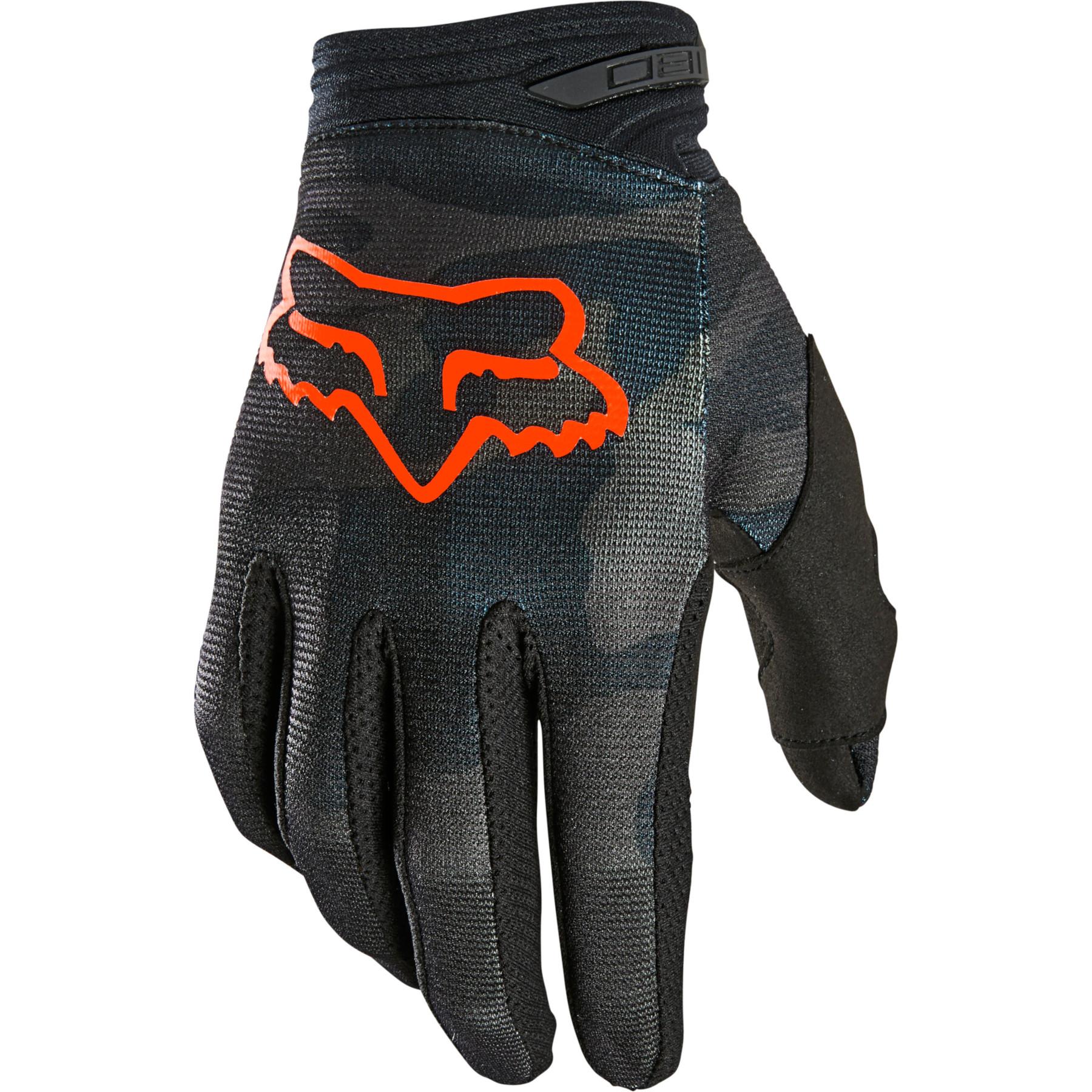 Мотоперчатки подростковые Fox 180 Trev Youth Glove Black Camo